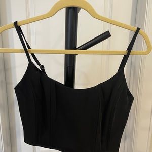 Tiger Mist / Cropped Corset Bustier Top / S